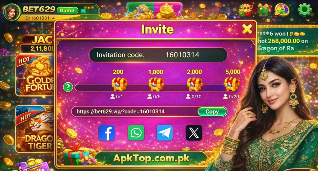 Bet 629 Game App Download